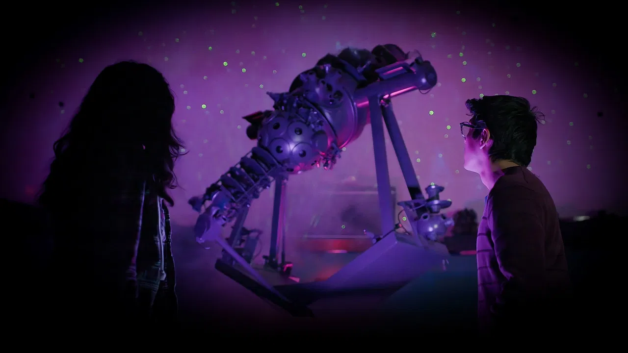 One Planetarium backdrop