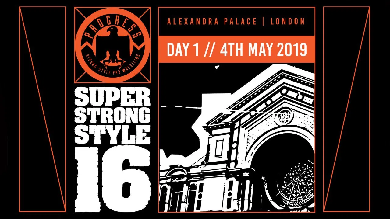 PROGRESS Chapter 88: Super Strong Style 16 - Day 1 backdrop