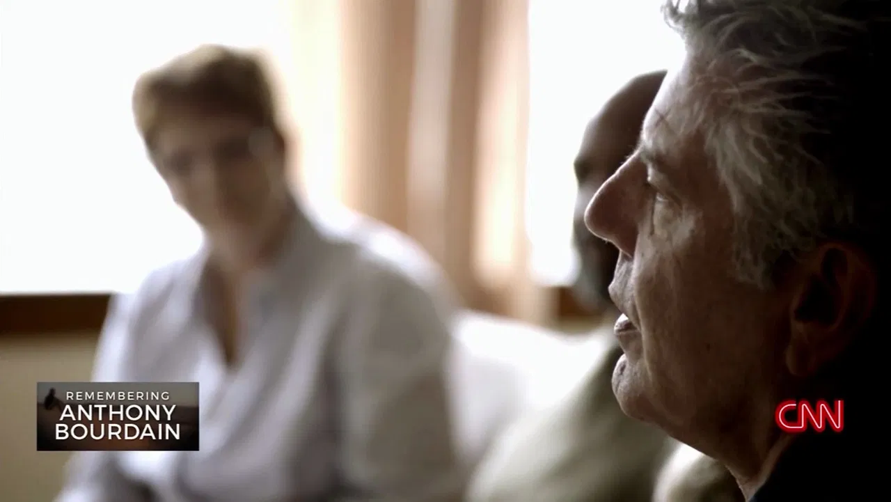 Remembering Anthony Bourdain backdrop