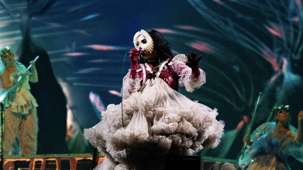 Björk: Cornucopia backdrop