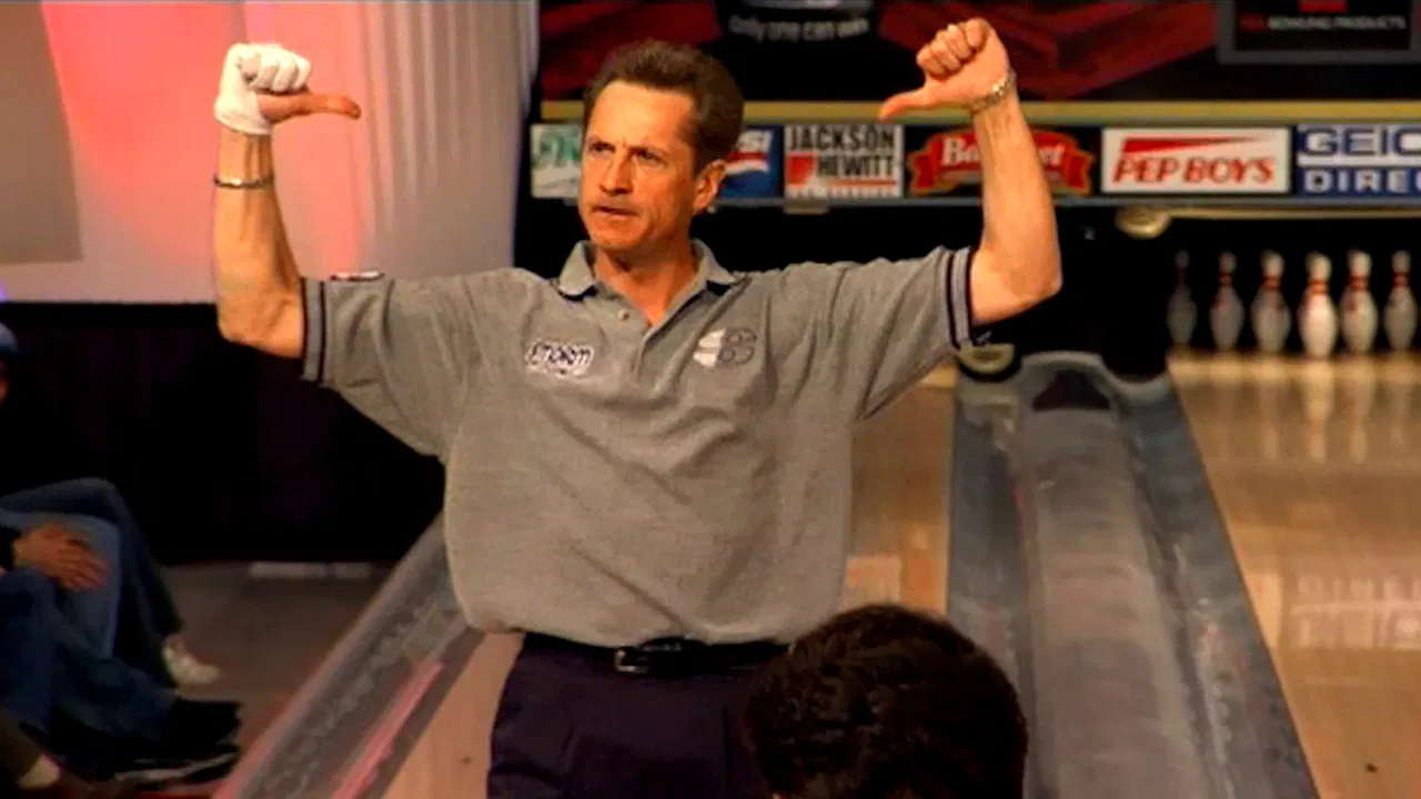 The Bad Boy of Bowling backdrop