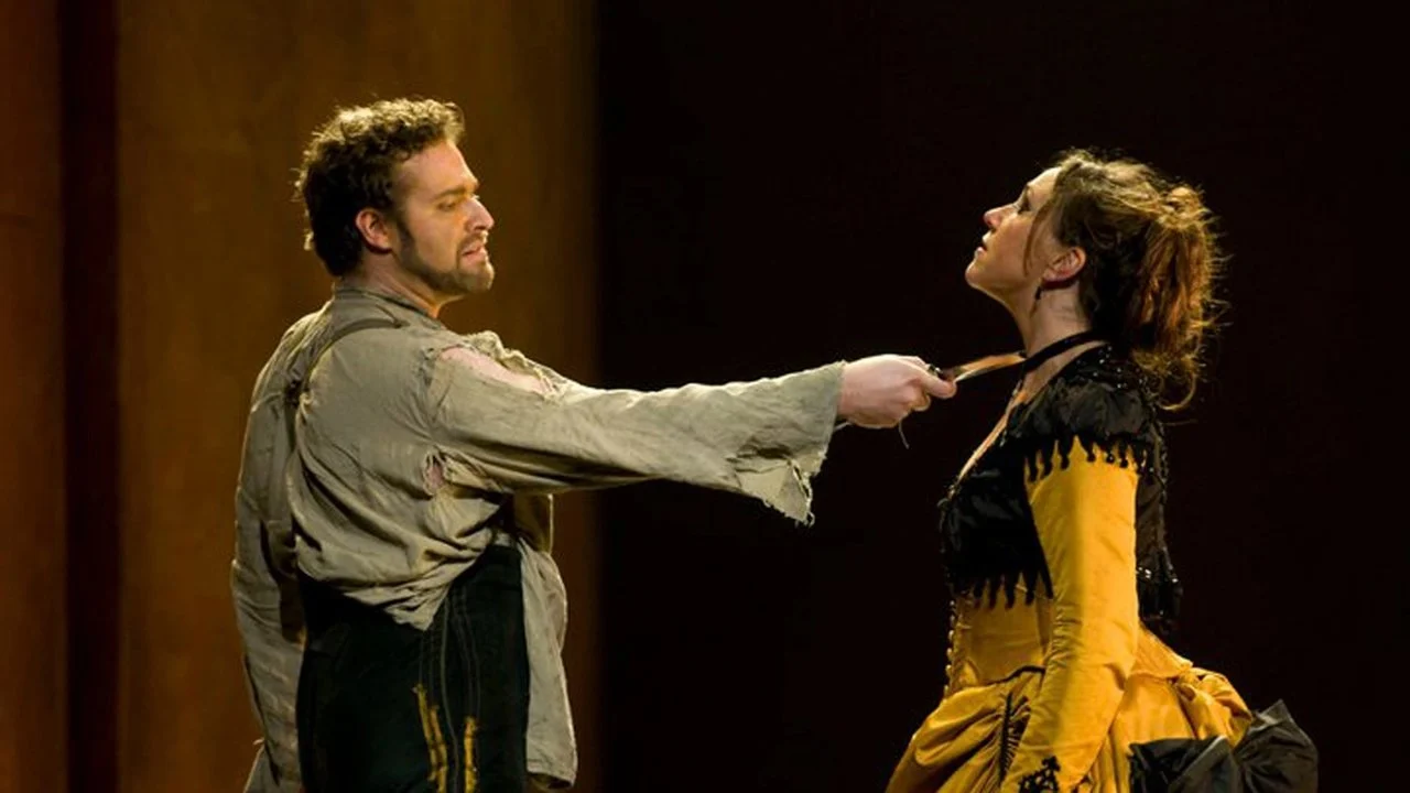 Carmen in 3D backdrop