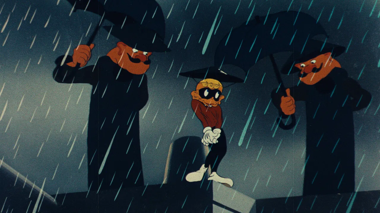 The Lightning Rod Thief backdrop