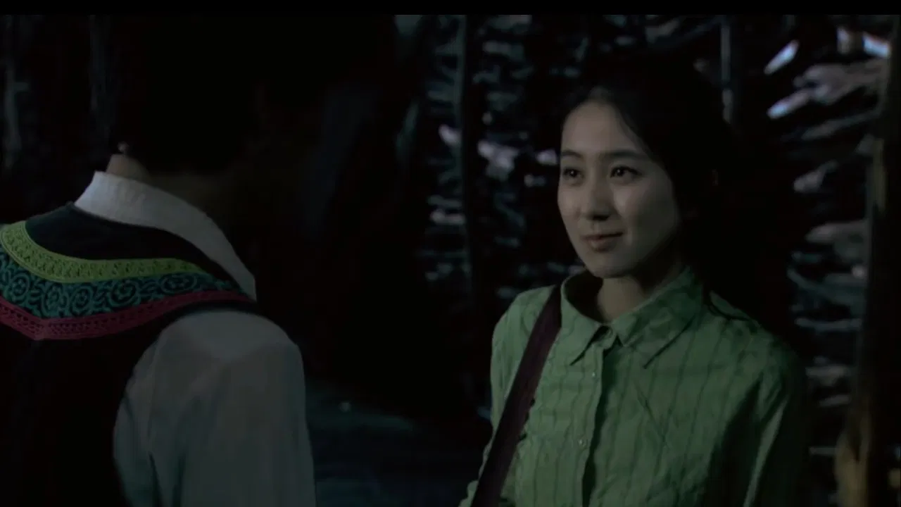 Angel in Yi Villiage backdrop