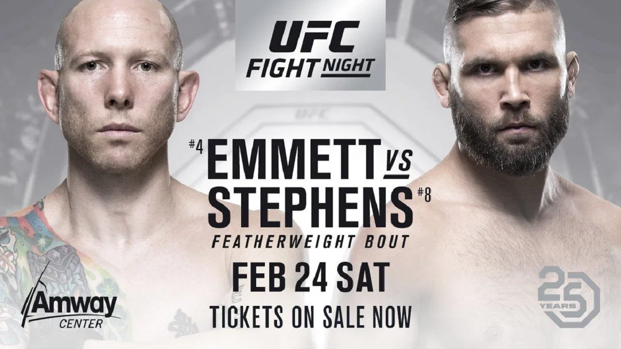 UFC on Fox 28: Emmett vs. Stephens backdrop
