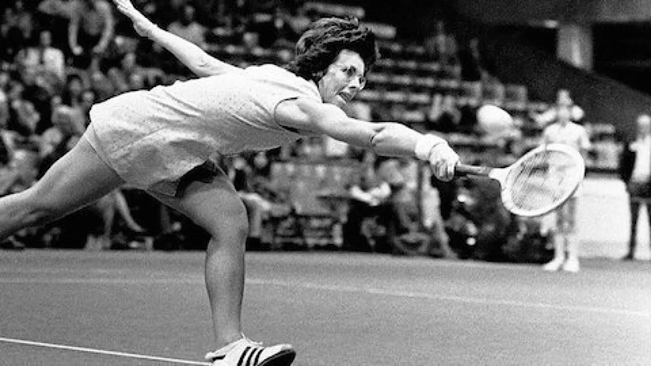 Billie Jean King: Portrait of a Pioneer backdrop