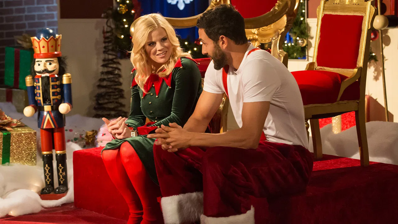 Santa's Boots backdrop