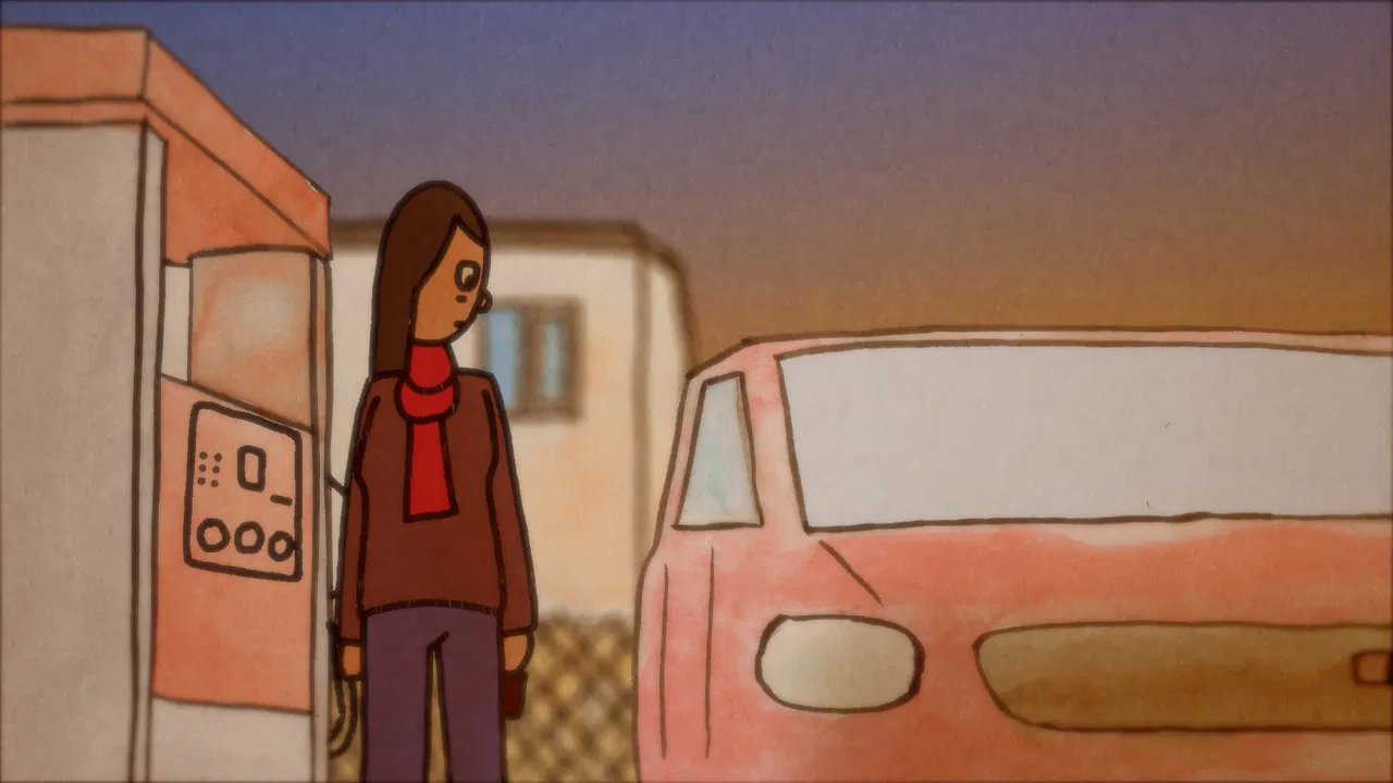 Cameras Pointed Straight into the Sun backdrop