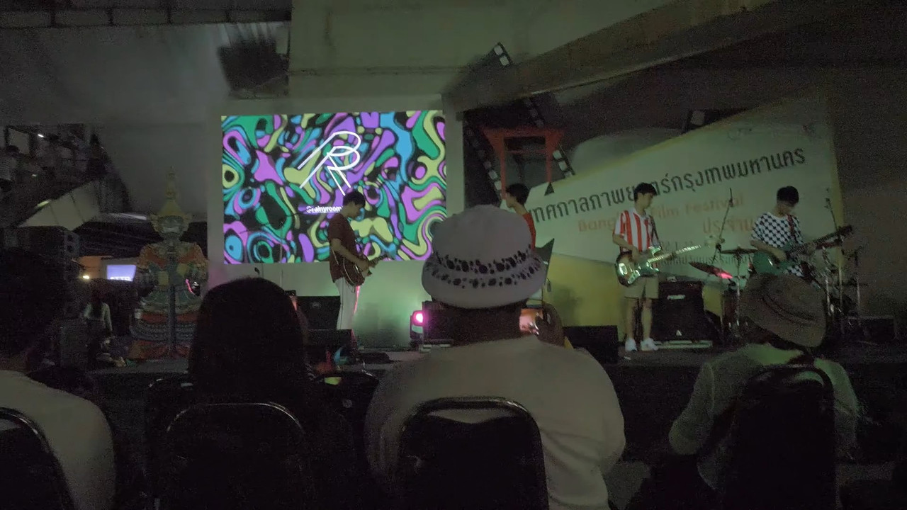 Hello Blue ! bangkok again !!! backdrop