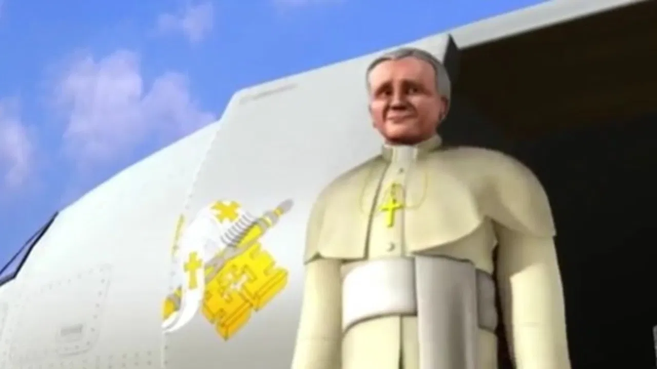 Karol, który został świętym backdrop