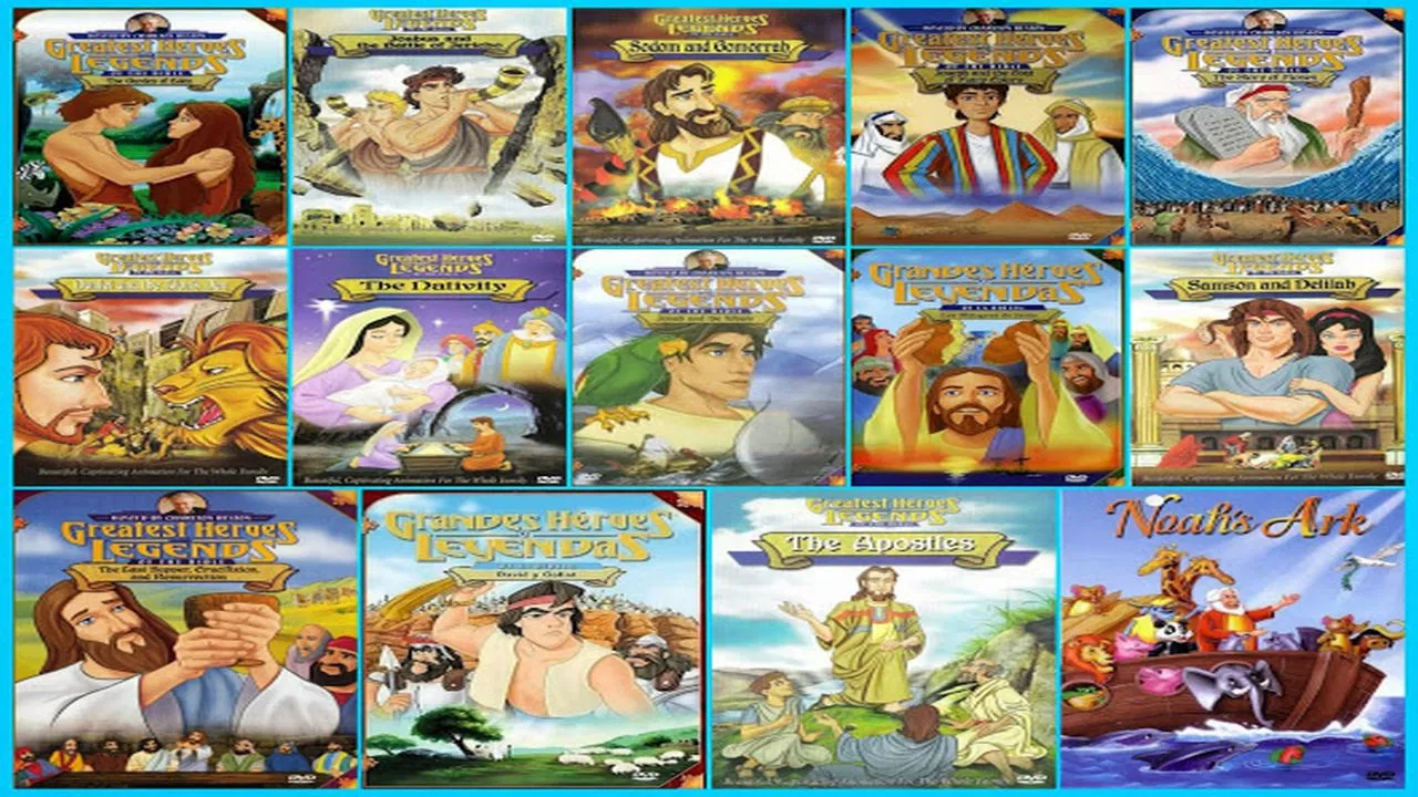 Greatest Heroes & Legends of Bible backdrop