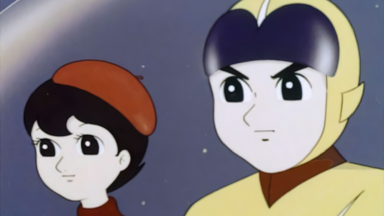 未来からきた少年 スーパージェッター backdrop