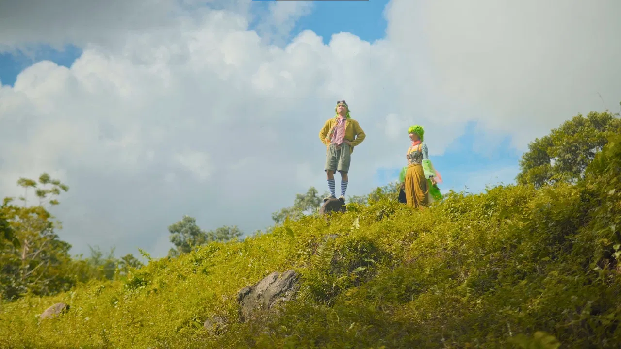 Praying Mantis backdrop