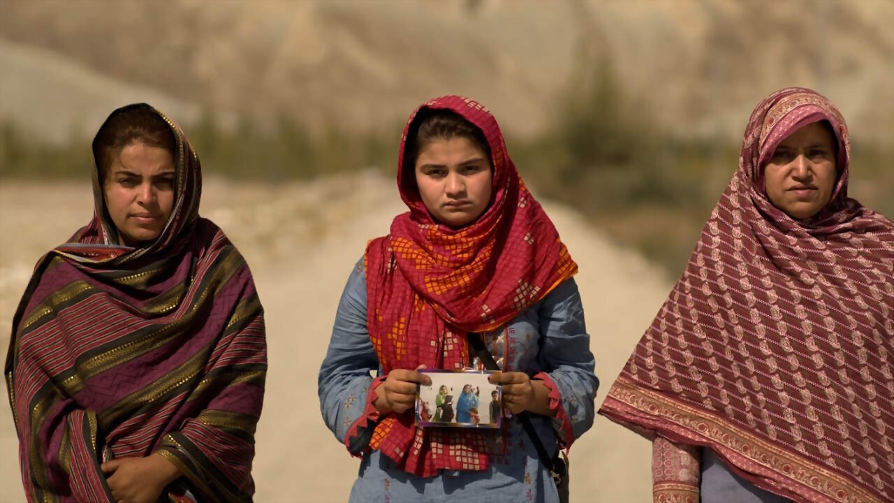 Flying Hands backdrop