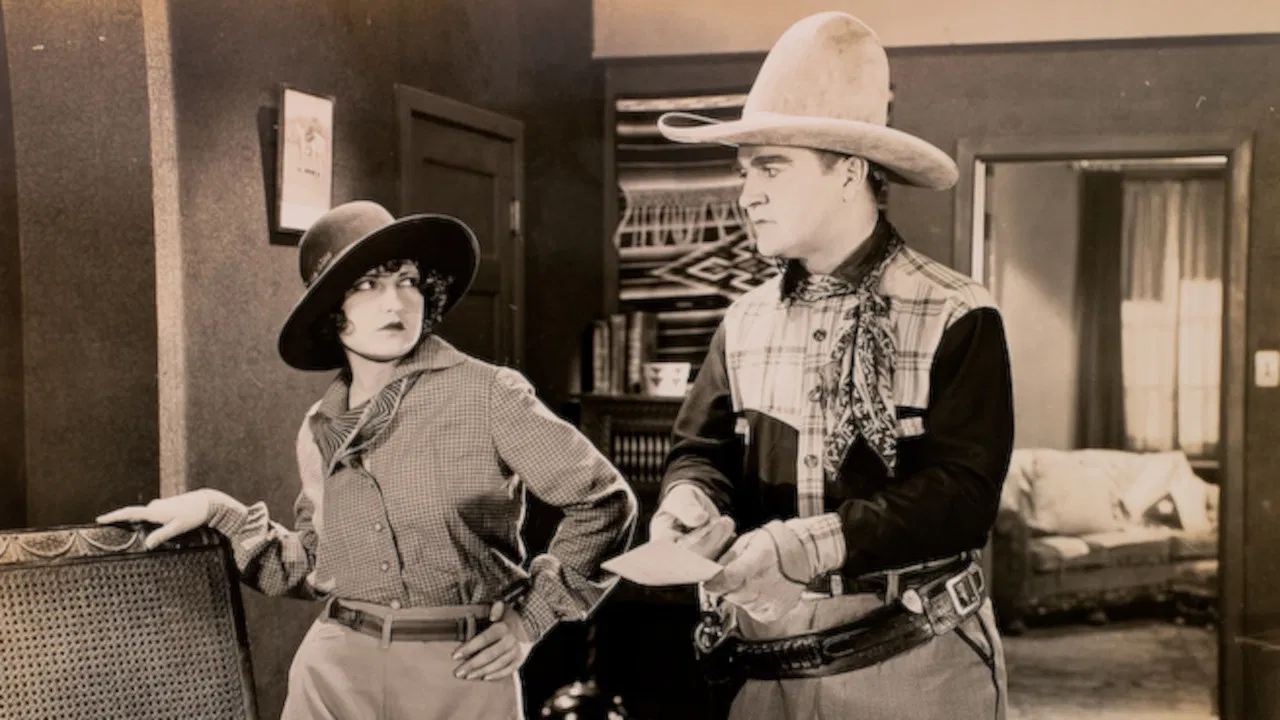 The Vanishing Rider backdrop