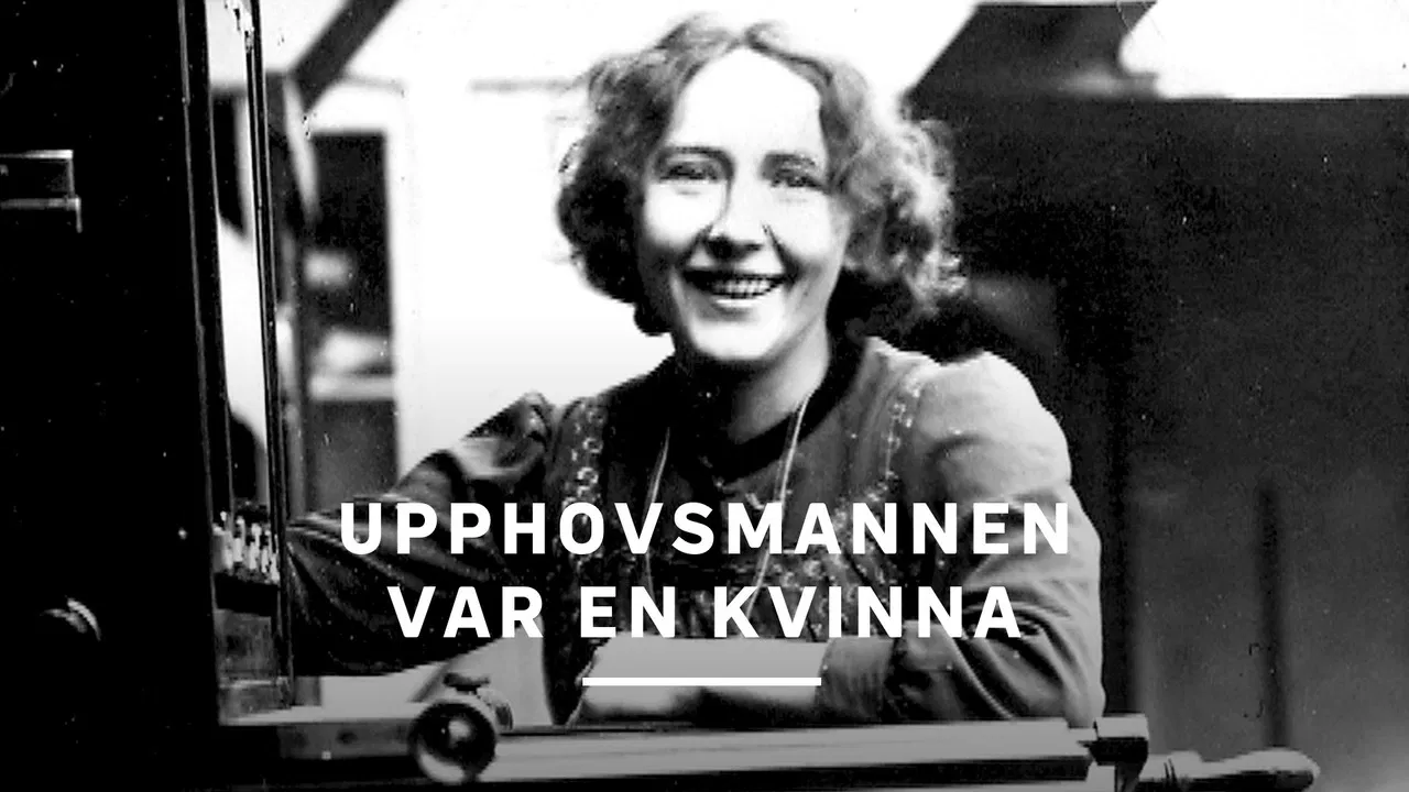 Upphovsmannen var en kvinna backdrop