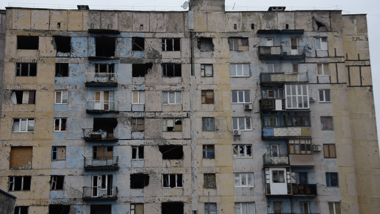 People’s Museum of Avdiivka backdrop