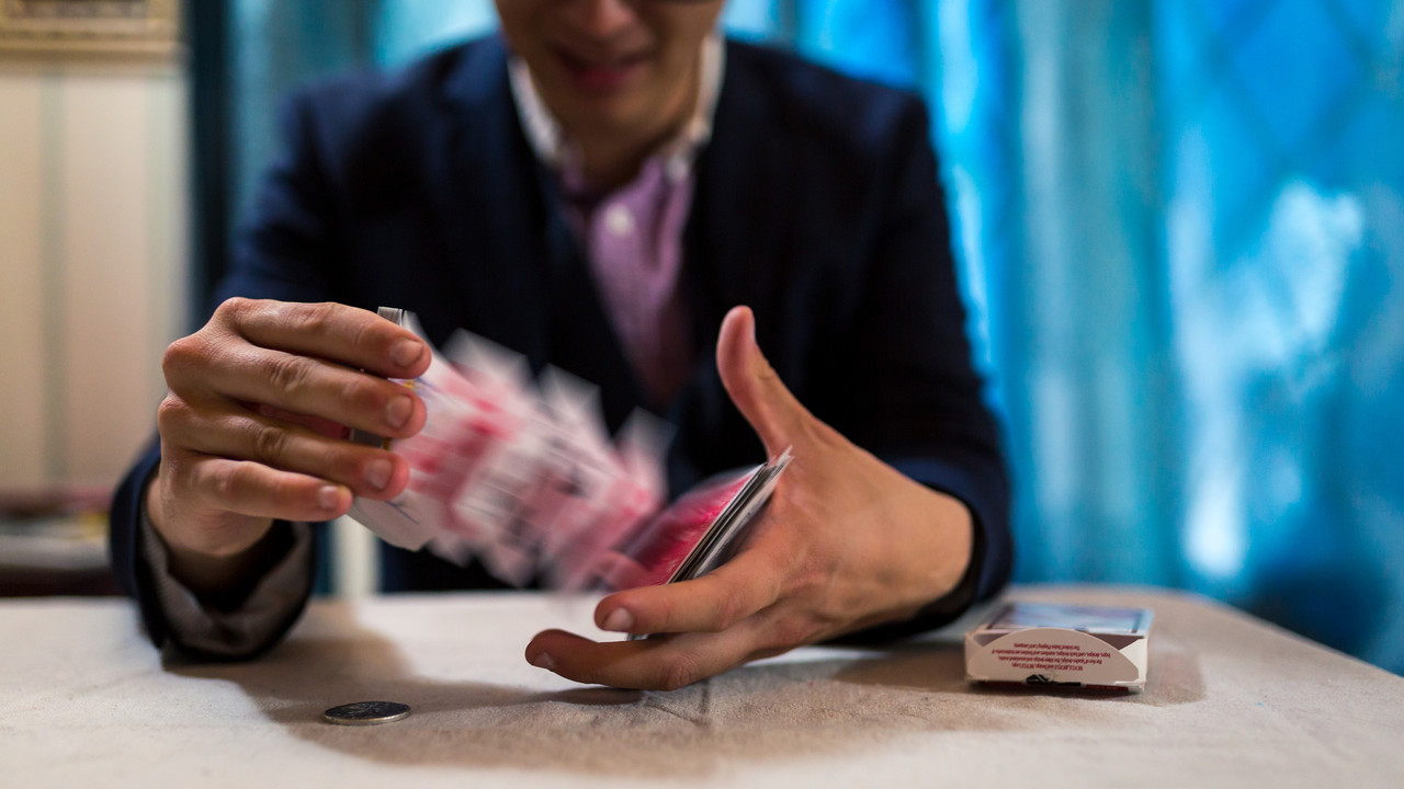 The King of Hearts Magic Society backdrop