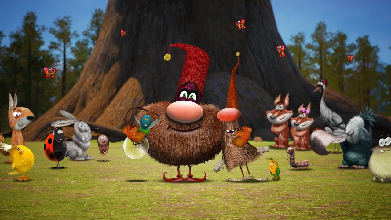 Janó Manó és az elveszett harmatcseppek backdrop