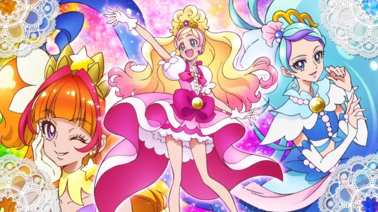 Go! Princess PreCure backdrop