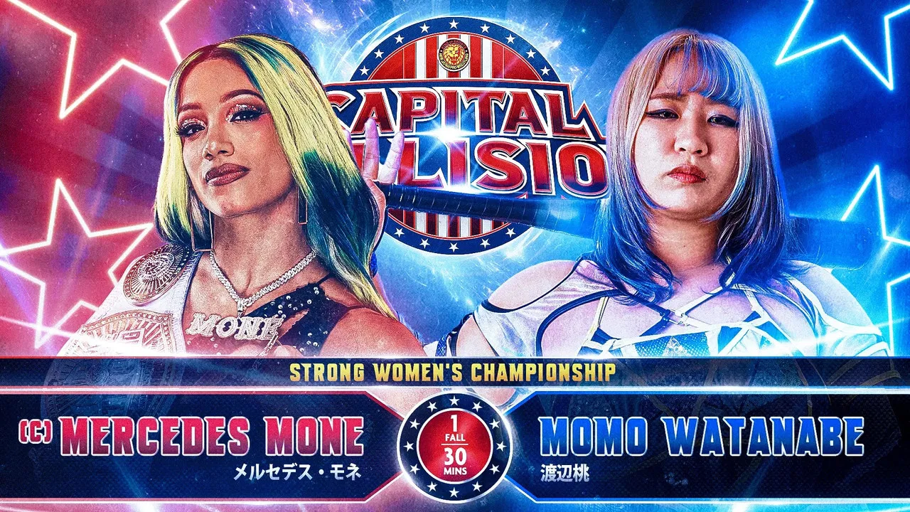 NJPW Capital Collision 2024 backdrop