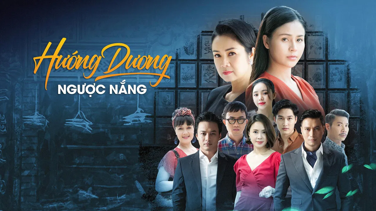 Hướng dương ngược nắng backdrop