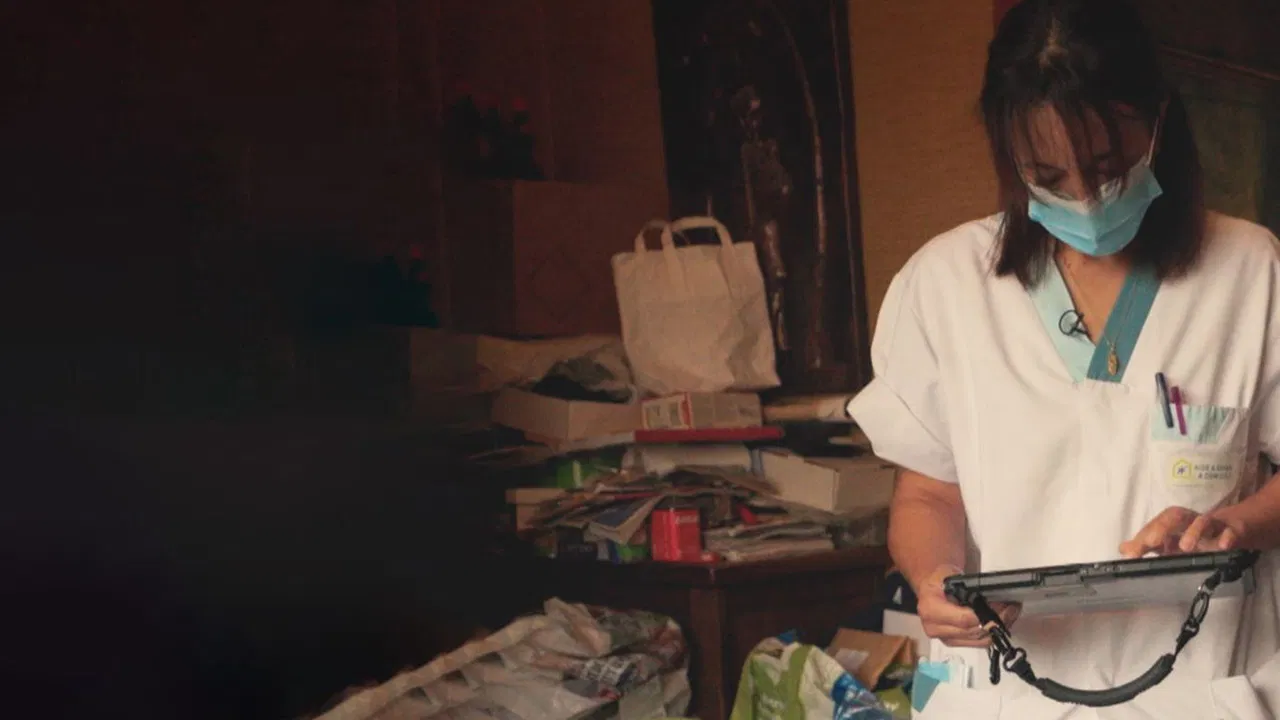 Les anges gardiens backdrop