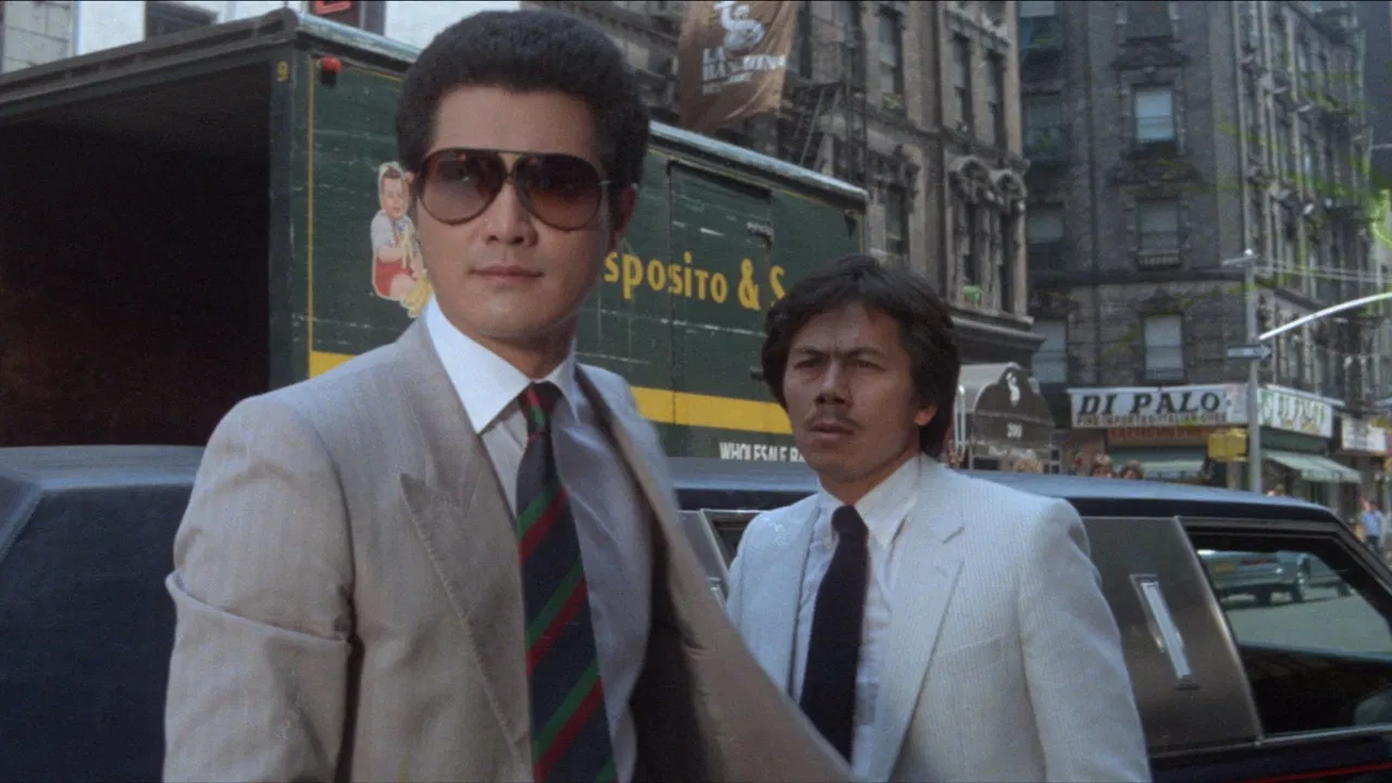 New York Chinatown backdrop