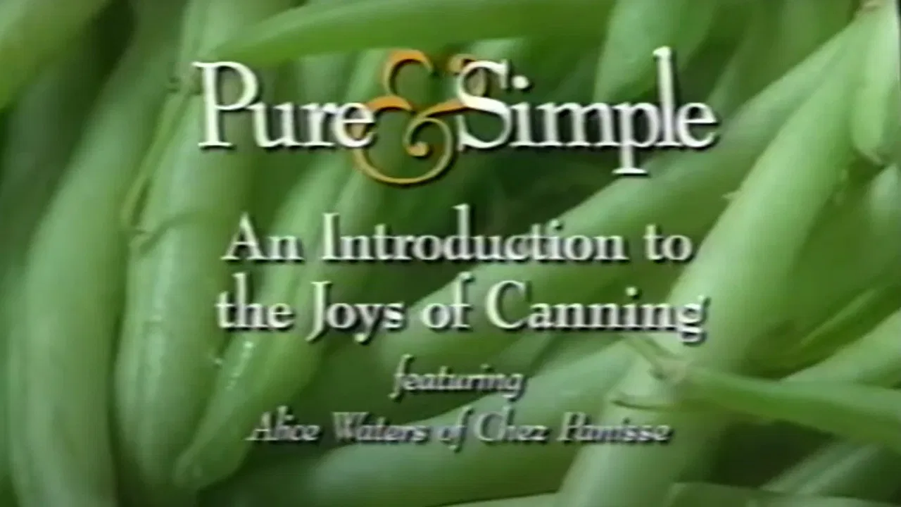 Pure & Simple: An Introduction to the Joys of Canning backdrop