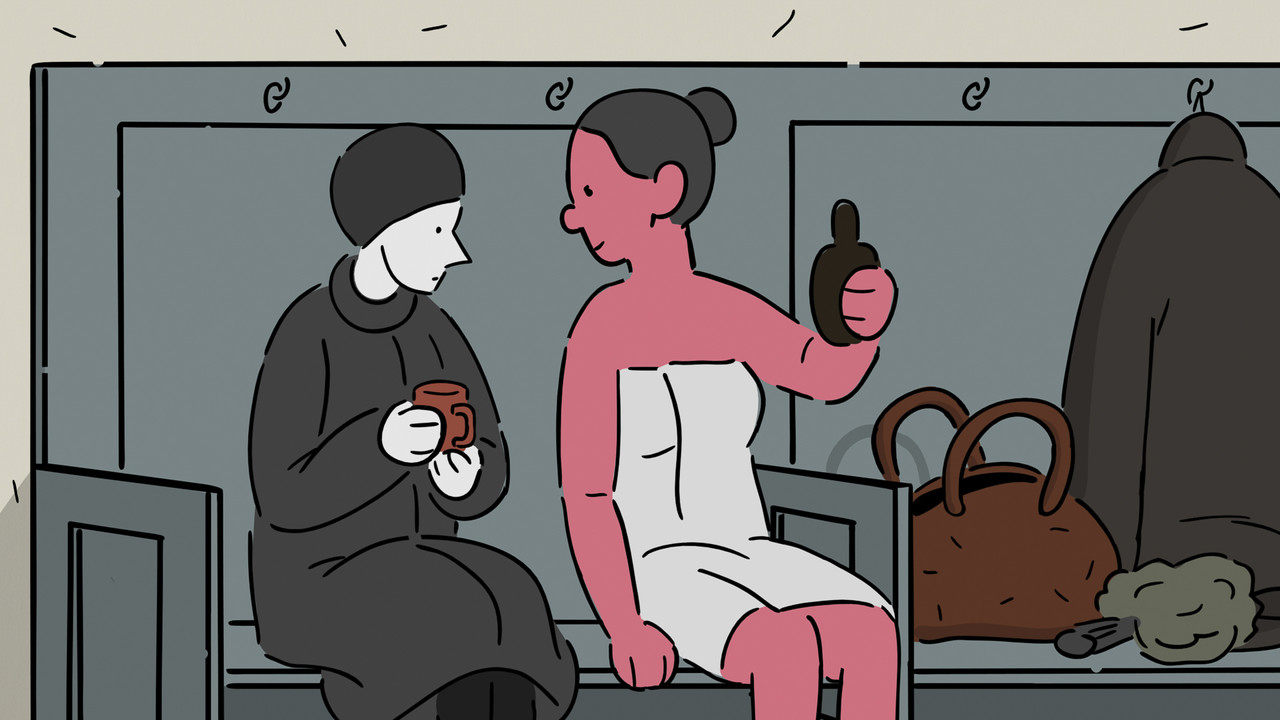 Woman's Day backdrop