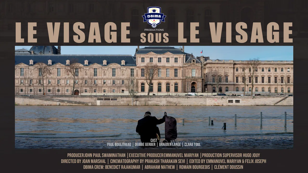 The Face under The Face backdrop