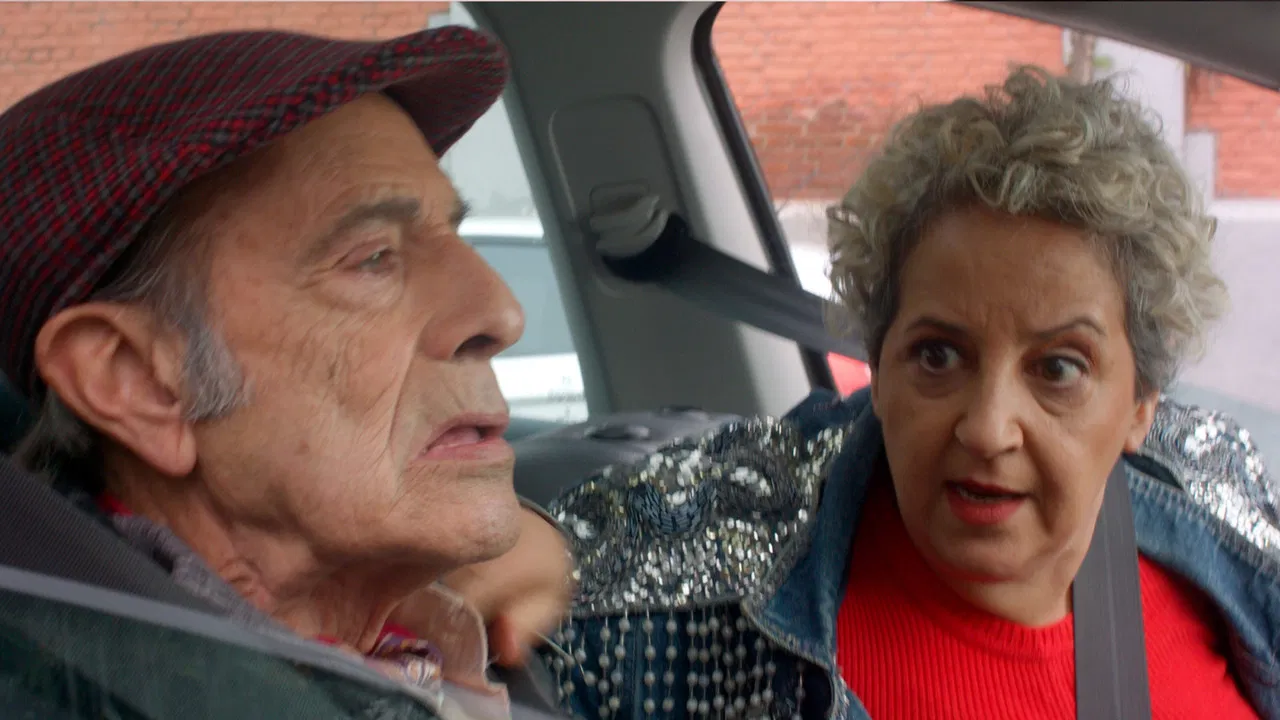 En la cabeza de papá backdrop