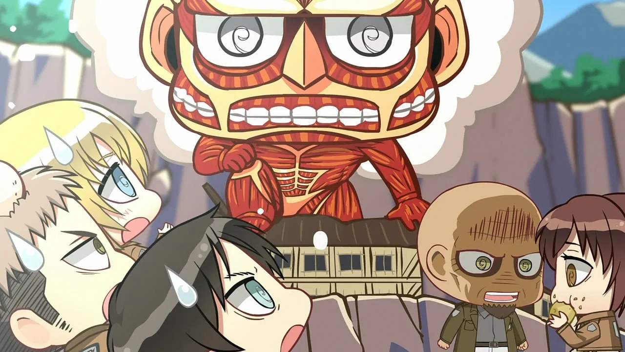 Attack on Titan Picture Drama backdrop