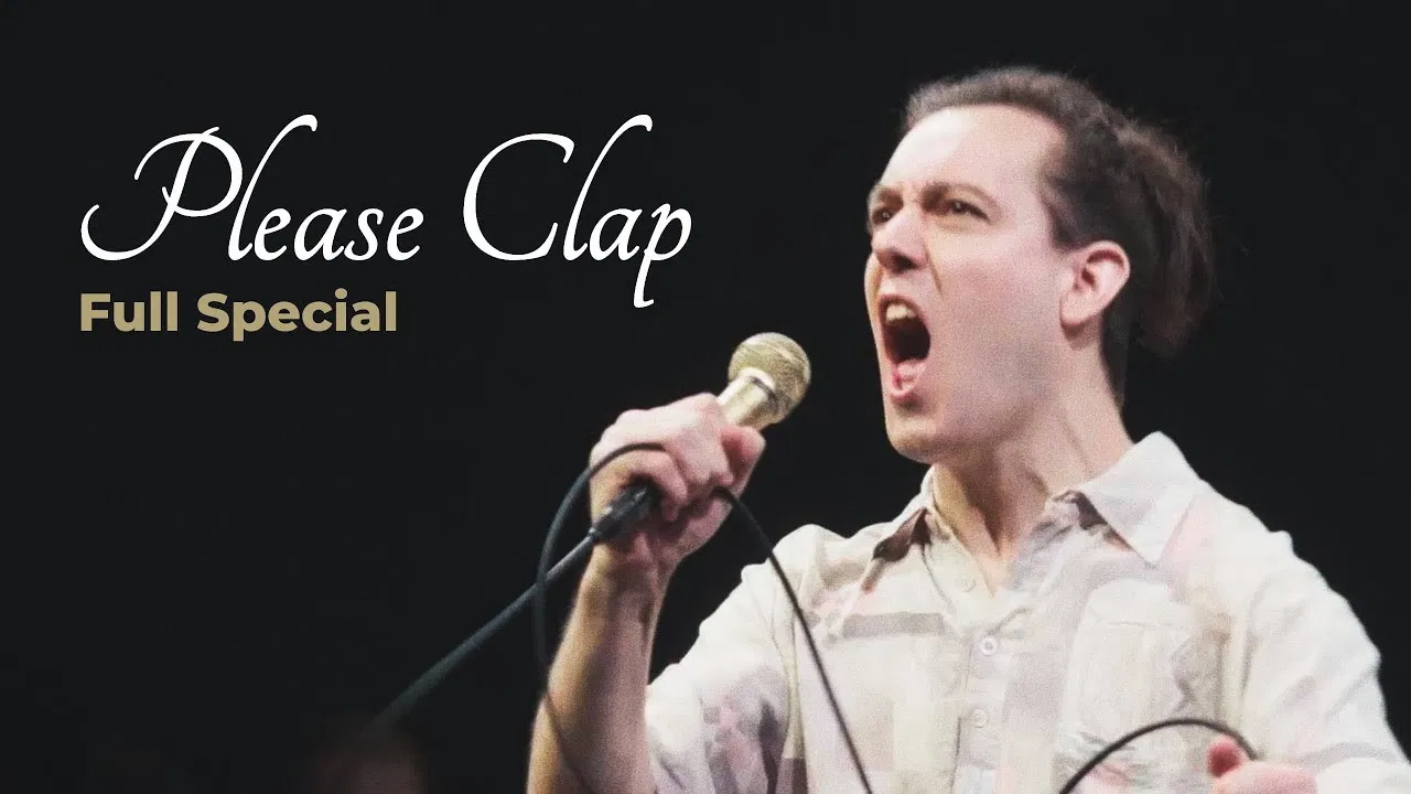 Reuben Solo: Please Clap backdrop