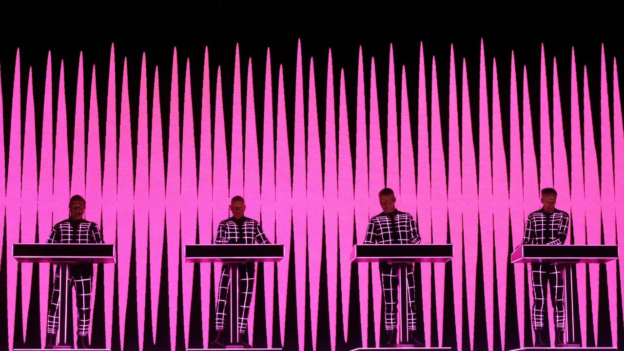 Kraftwerk - Coachella Festival 2025 backdrop