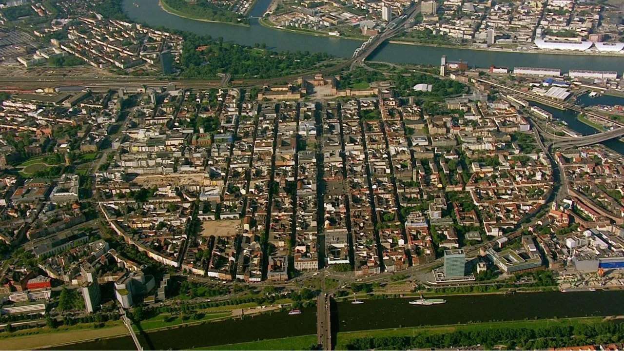 Baden-Württemberg von oben backdrop