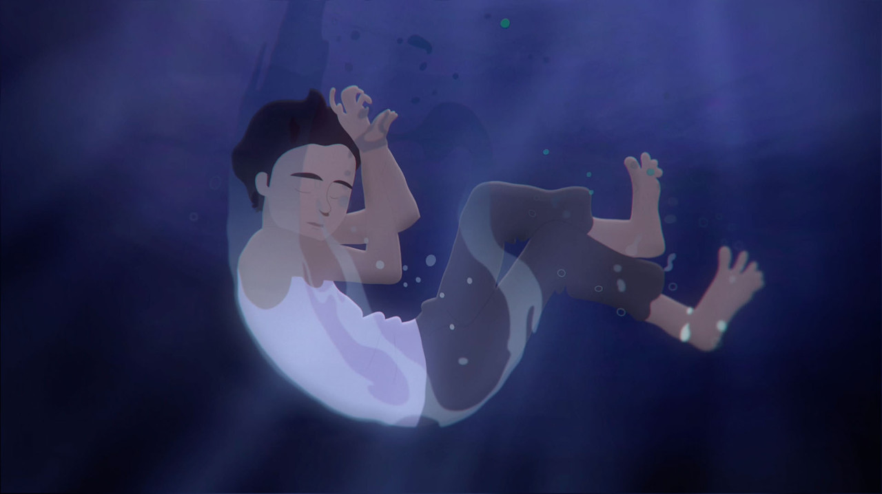 À la dérive backdrop