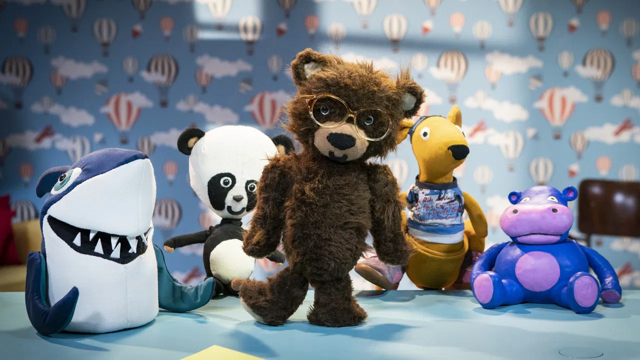 Medvídkova poradna backdrop