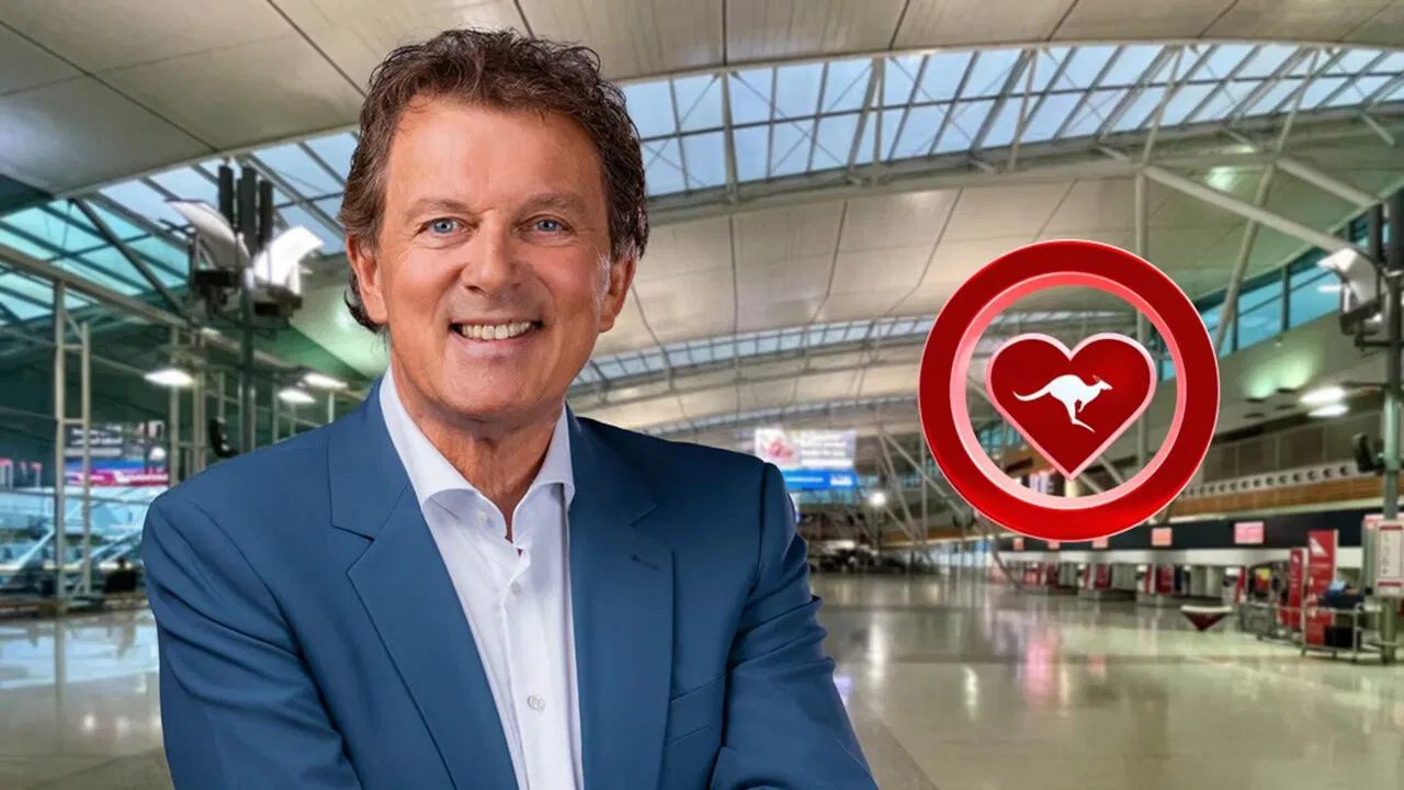 All You Need Is Love Goes Australia backdrop