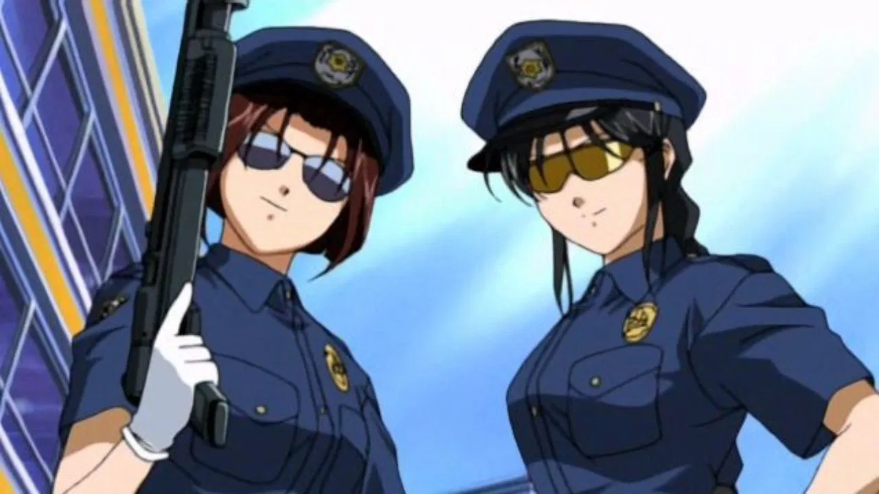 You're Under Arrest: No Mercy!! backdrop