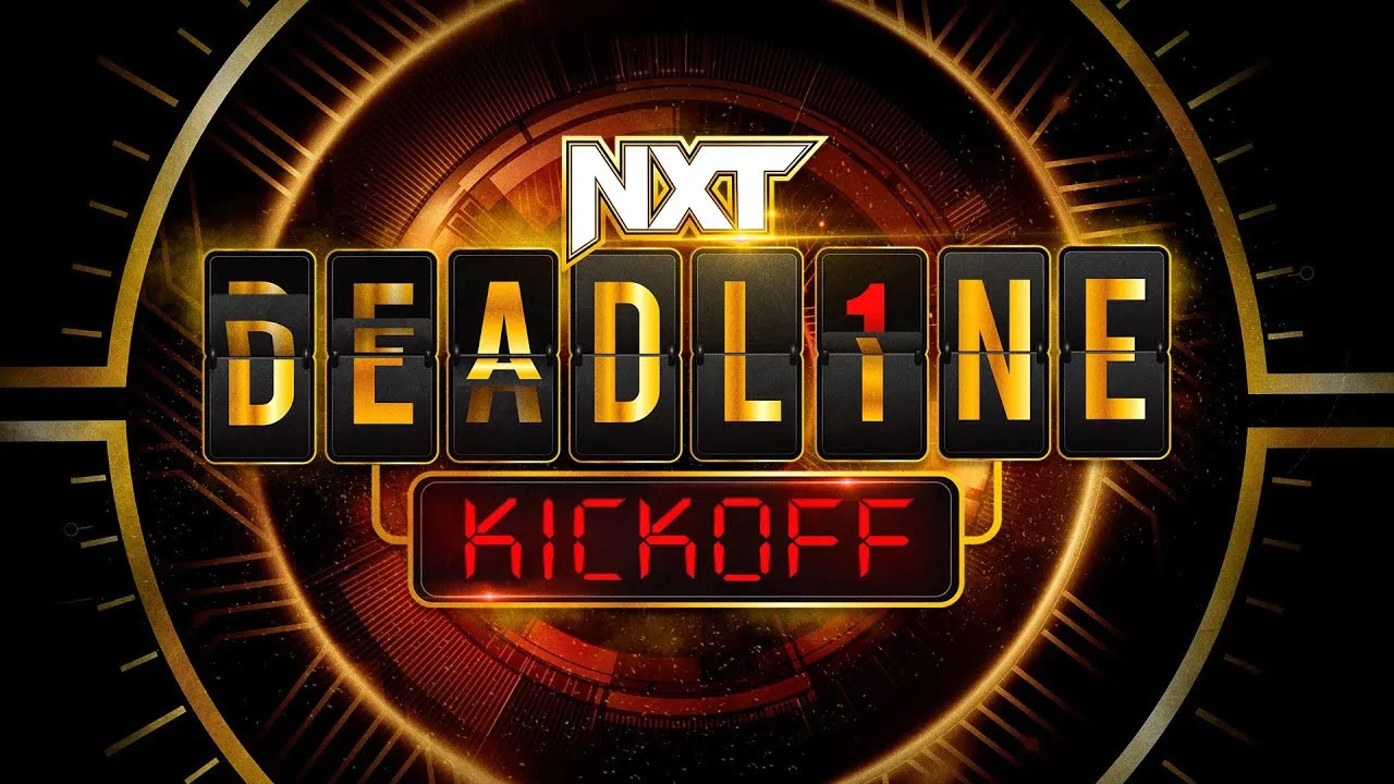 NXT Deadline 2022 Kickoff backdrop