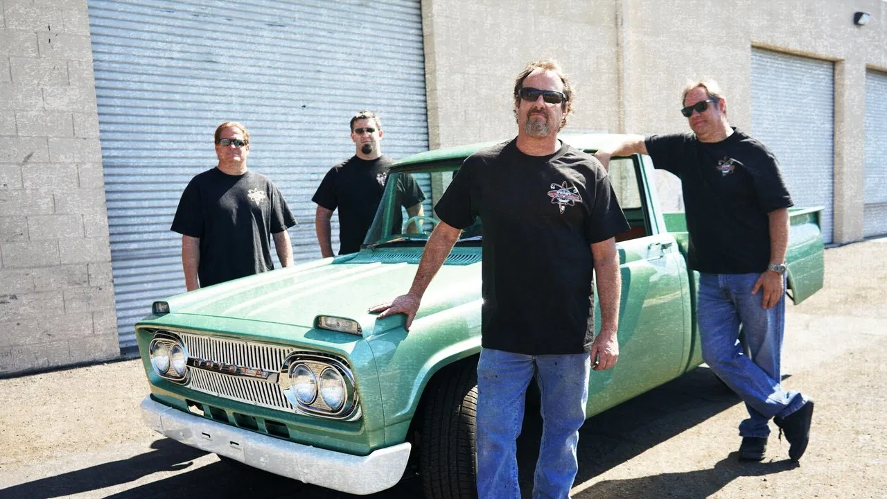 Hand Built Hot Rods backdrop
