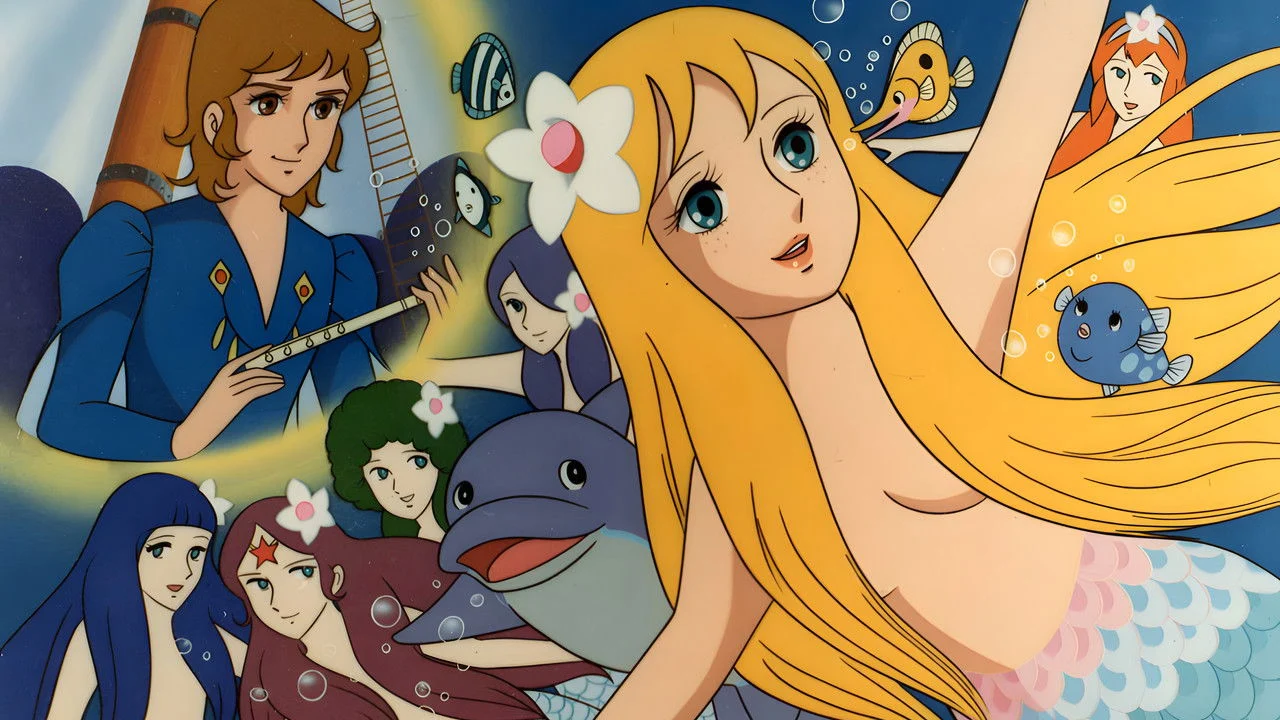 Hans Christian Andersen's The Little Mermaid backdrop