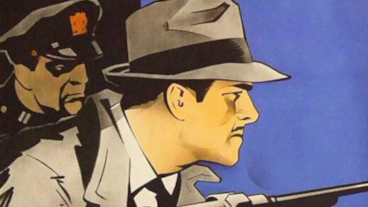 Trapped by G-Men backdrop