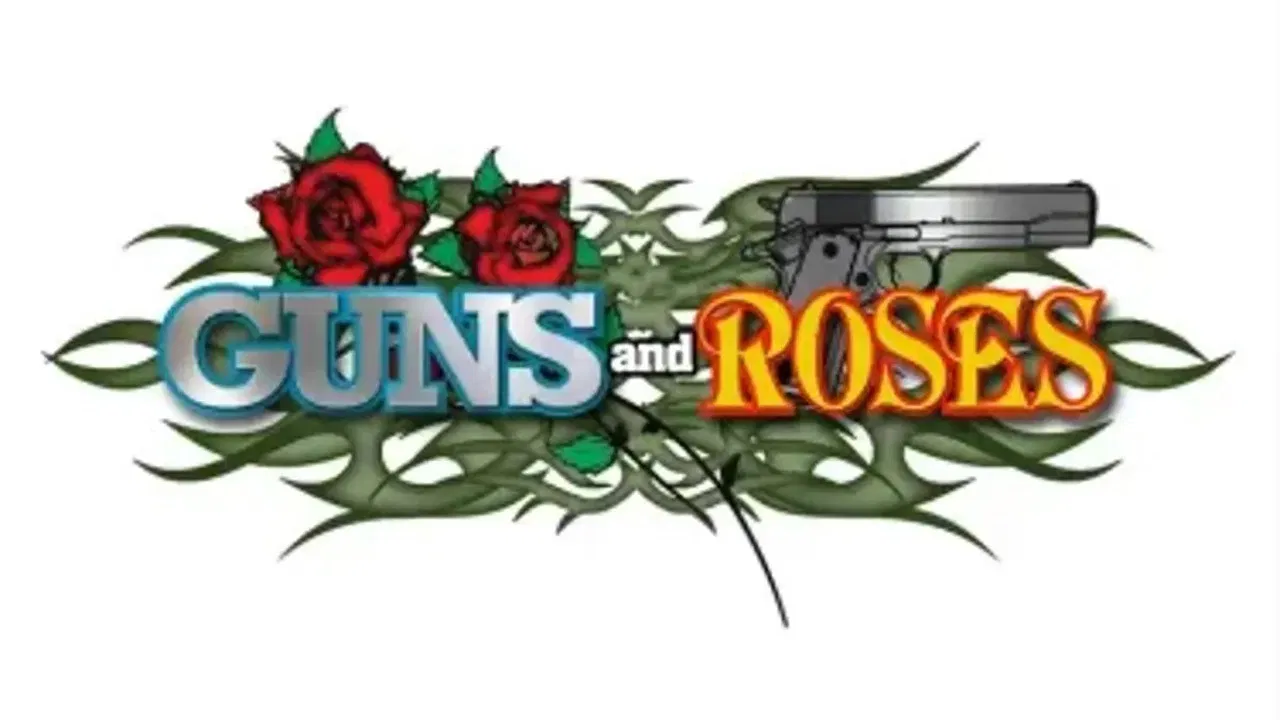Guns and Roses backdrop