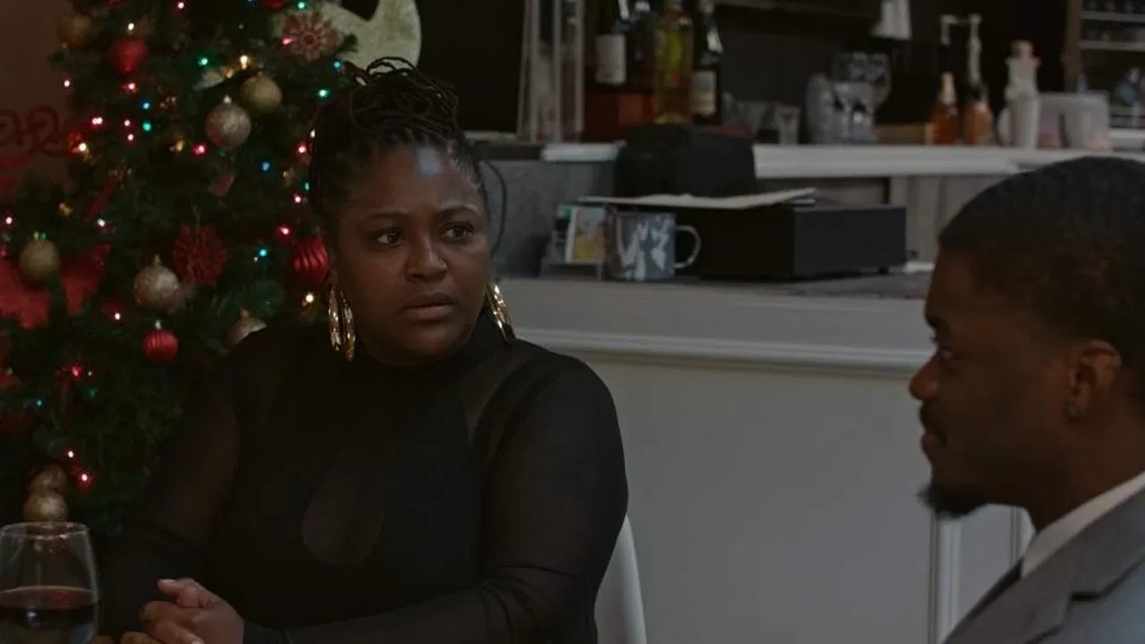 Glistening in the Snow backdrop