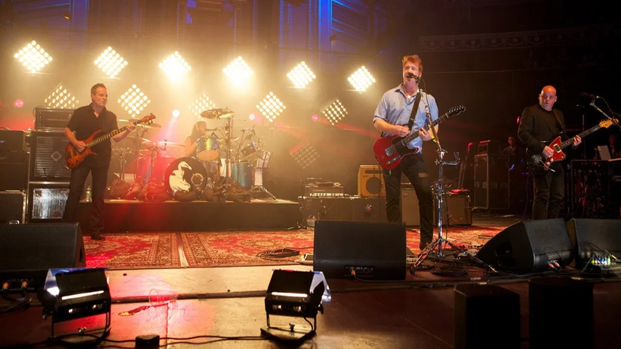 Them Crooked Vultures: Teenage Cancer Trust backdrop