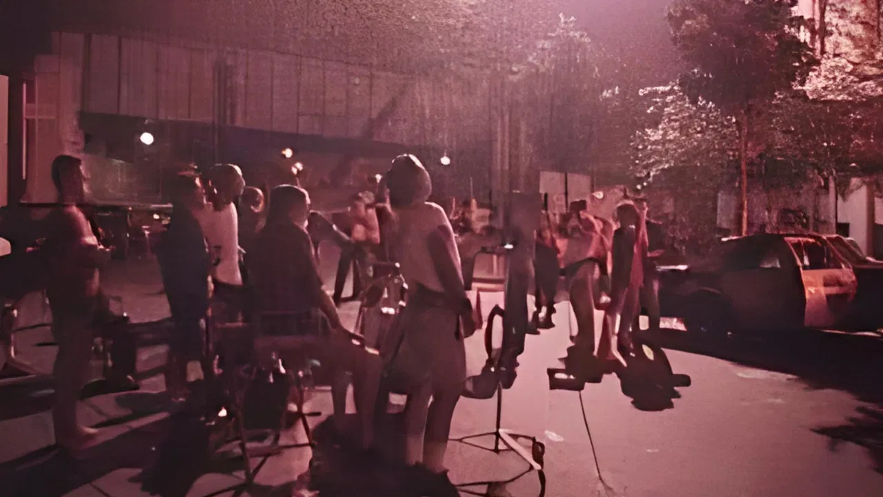 Making of Biohazard 2 TV-CM backdrop