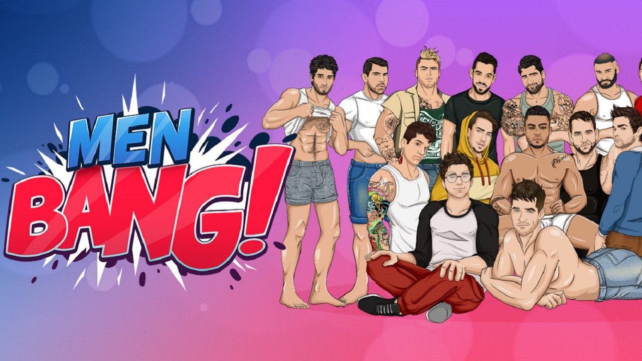 Men Bang! backdrop