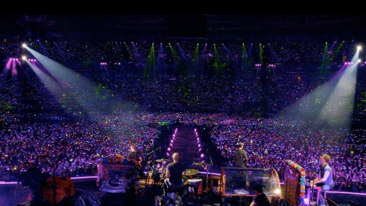 Coldplay: Live 2012 backdrop